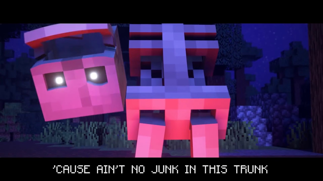 (INSTRUMENTAL) MINECRAFT SKELETON RAP | 