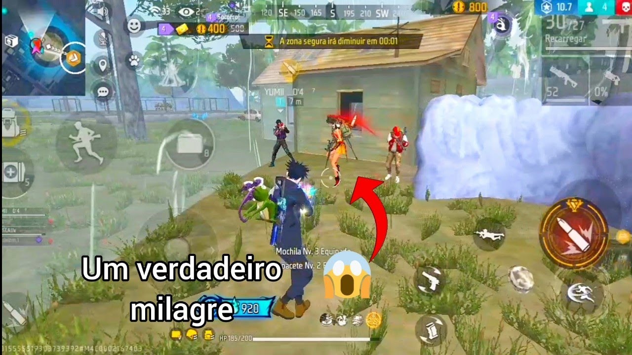 Não acreditei, fizemos milagre no final dessa partida 😱