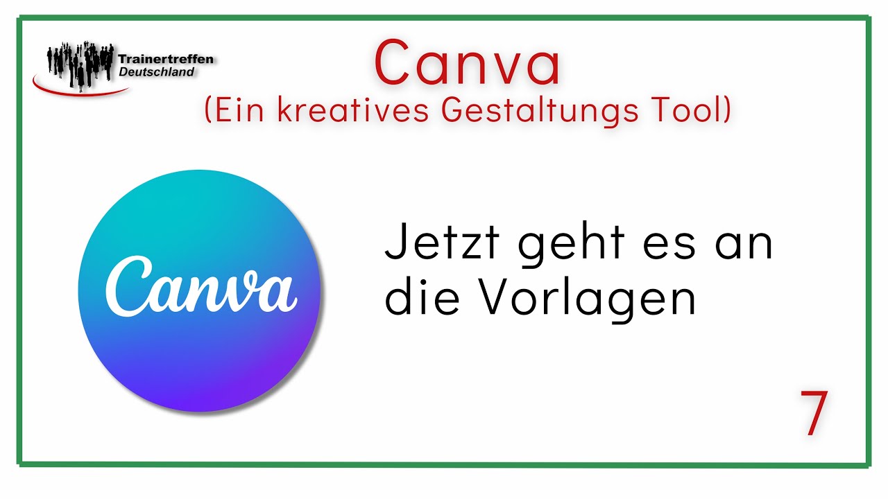 7.  Vorlagen in Canva