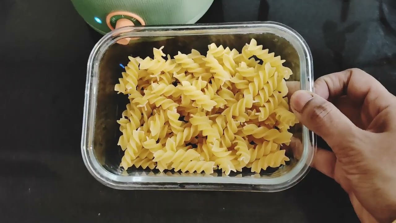 Quick Evening Snack – Palak Pasta Recipe