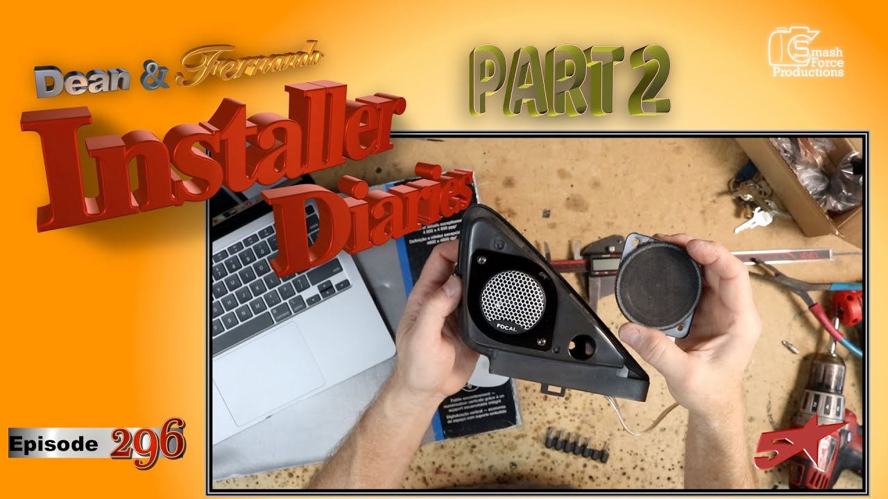 2004 Mustang 2 ways to make a speaker bracket  Installer Diaries 296 part 2