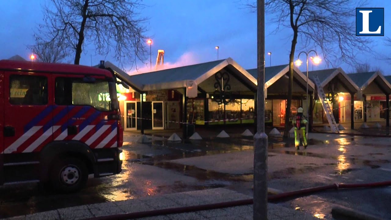 Brand op het Meidoornplein
