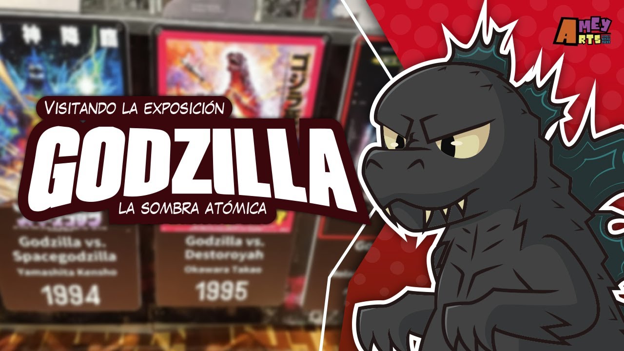 Visitando la exposición - Godzilla 