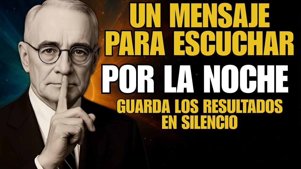 Escucha Este Mensaje Antes de Dormir y Despierta Tu Prosperidad | Napoleon Hill