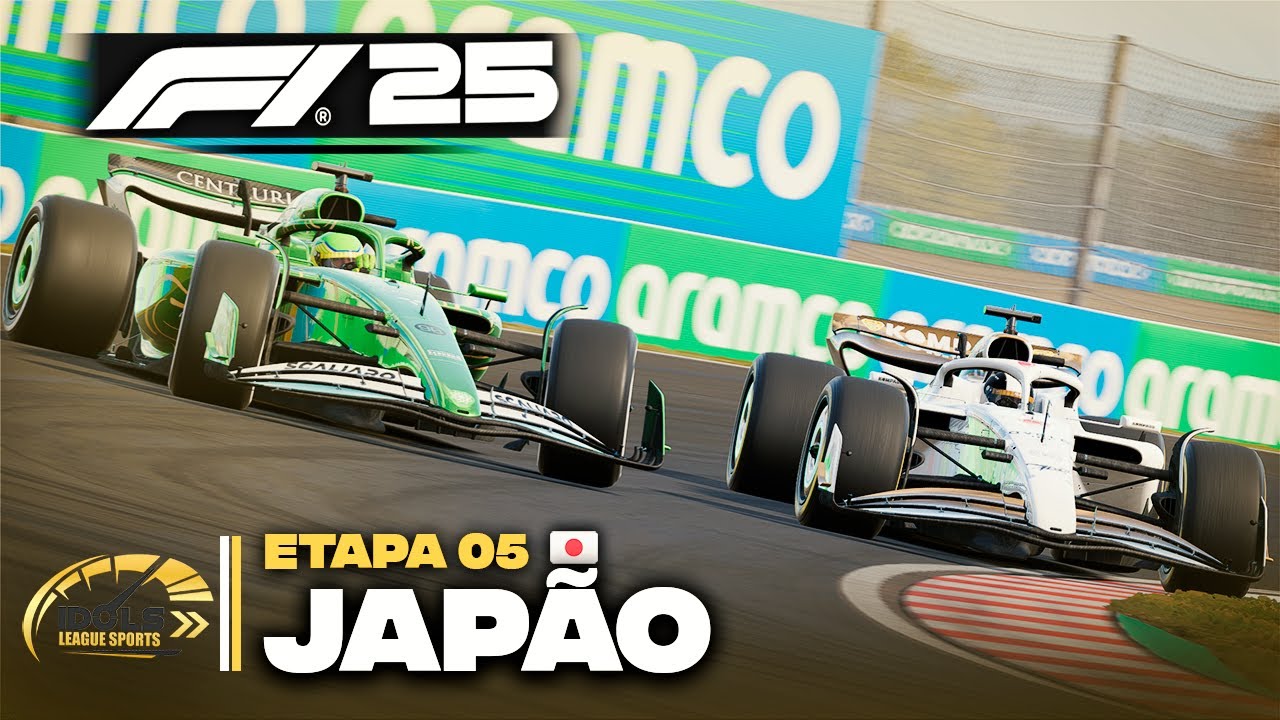 F1 25 - CORRIDA MALUCA EM SUZUKA! - Idols League Japão