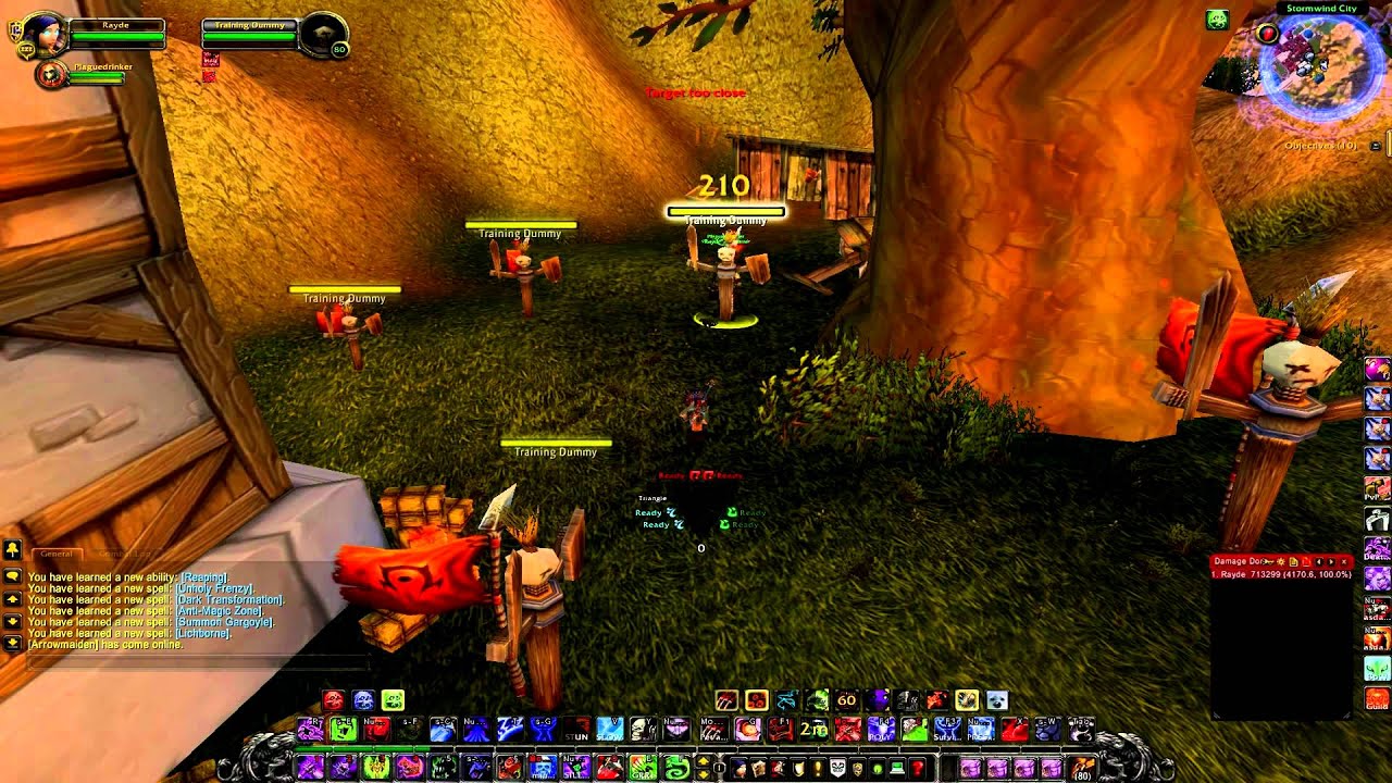 Death Knight Macros / Addons WoW PvP 85 Cataclysm - Rayde