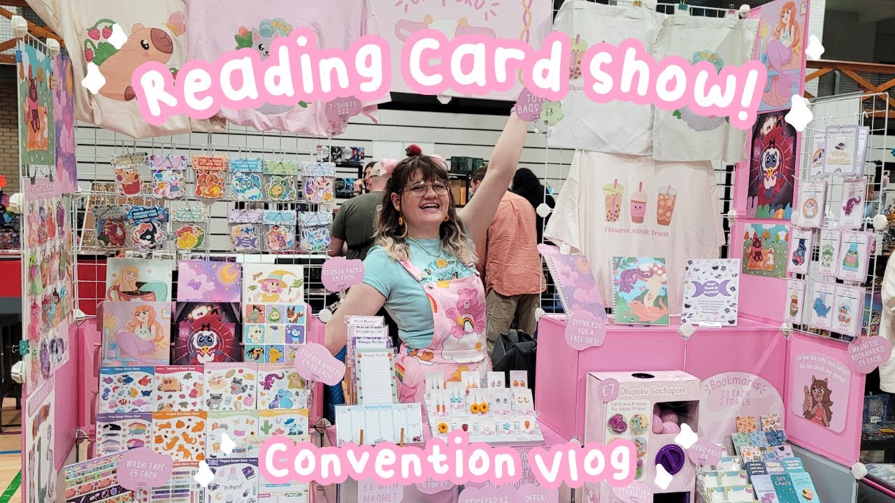 Selling Pokemon Art at a Card Show!✨ Convention Vlog