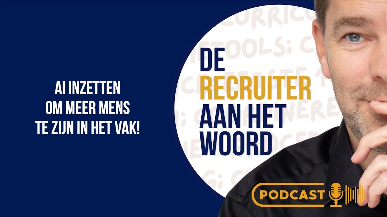 #29 - AI inzetten om meer mens te zijn in het vak!