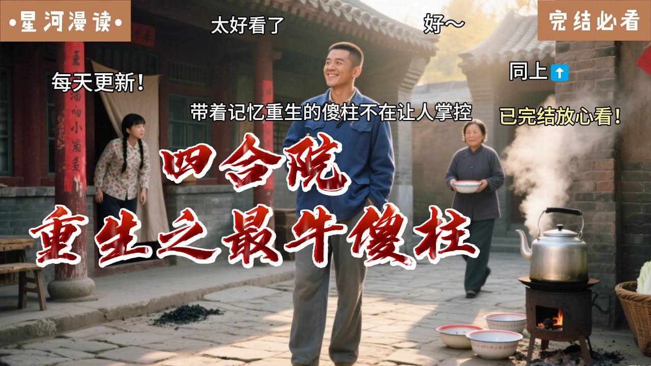 ✨全13H✨《四合院：重生之最牛傻柱 》 带着记忆重生的傻柱不再让人掌控，何大清走了又如何，一大爷扣留钱财又如何【首发】#四合院  #热血 #爽文 #一口气看完 #有声书 #种田文 #都市种田