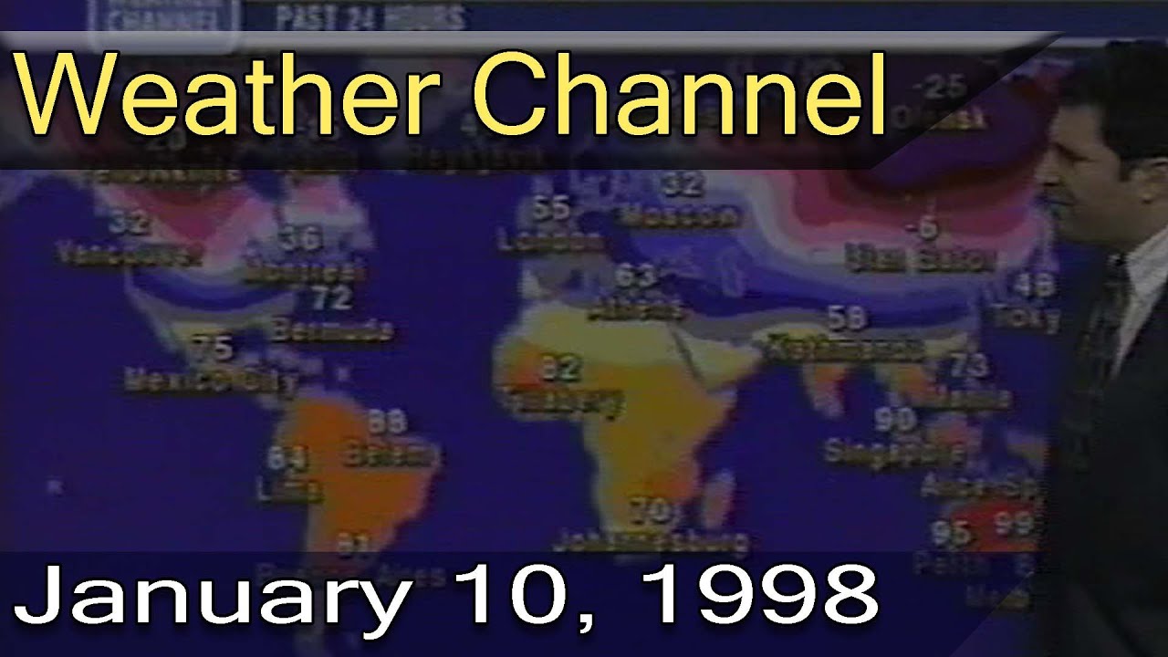 The Weather Channel - January 10, 1998