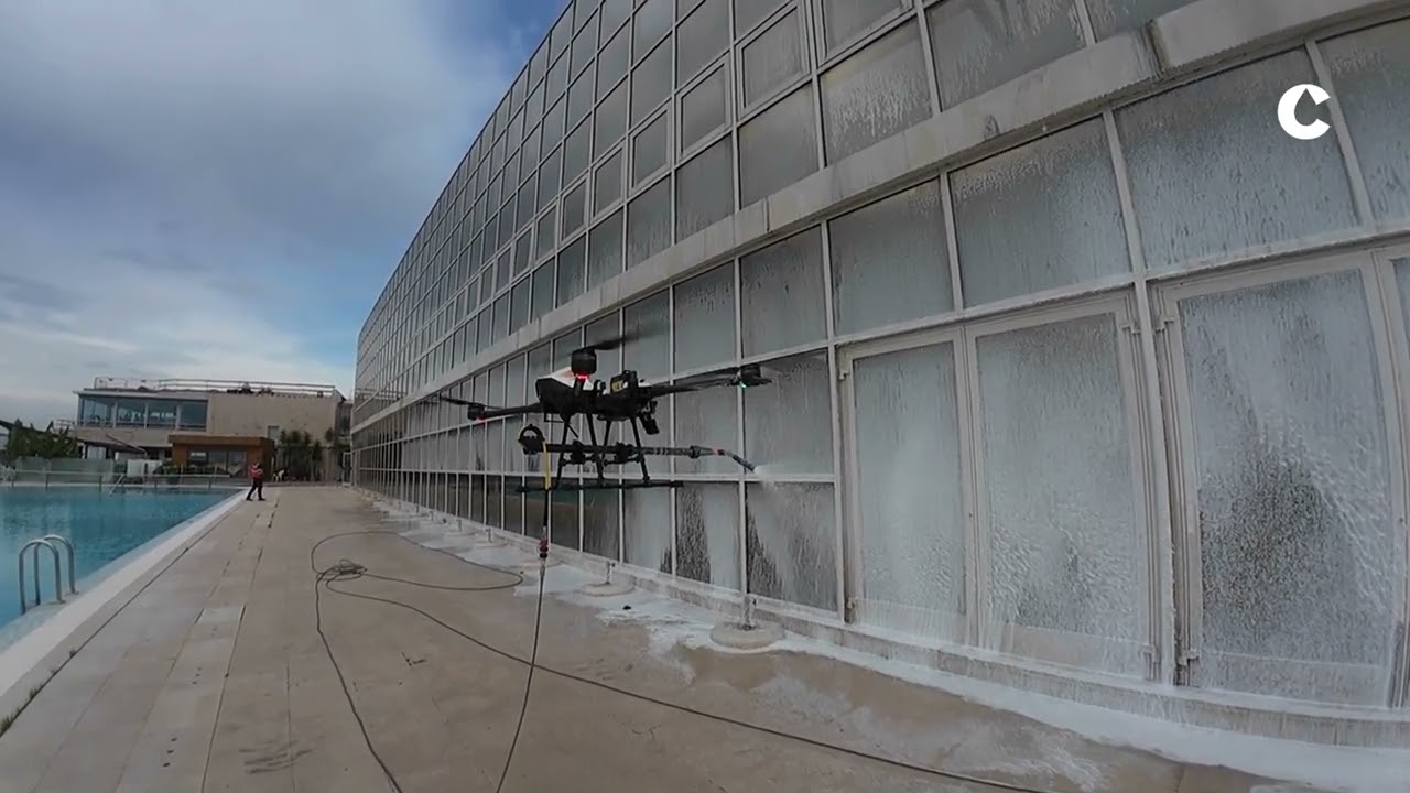 Drone Glass Cleaning Agent - Advanced Glass Cleaning Solution for Drone Cleaning