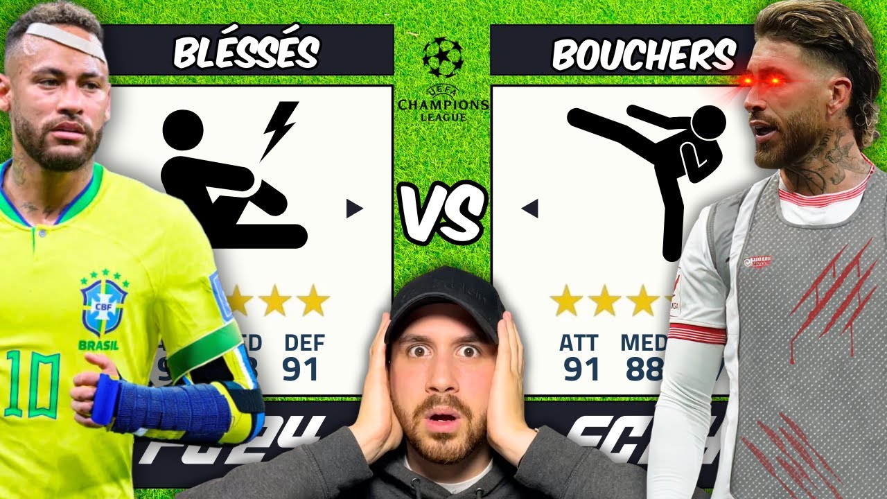 BOUCHERS vs BL&Eacute;SS&Eacute;S sur FC 24!