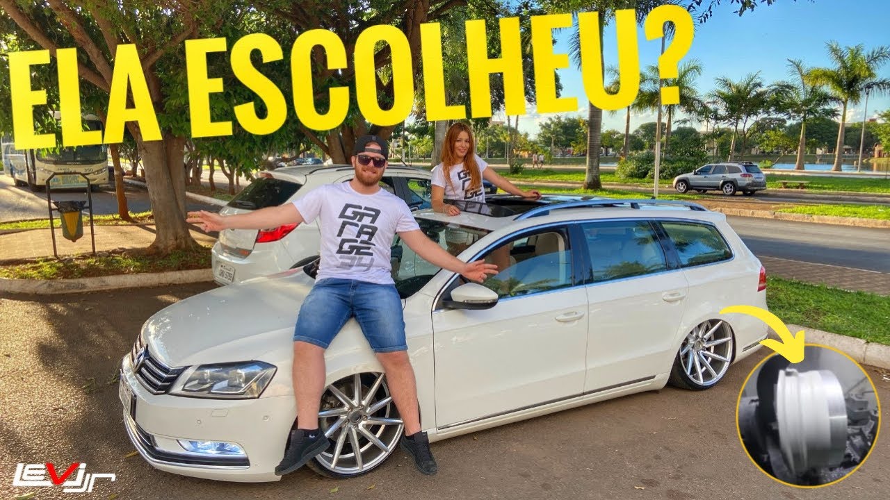 PASSAT VARIANT REBAIXADA NAS VOSSEN ARO 20 TALA 10!
