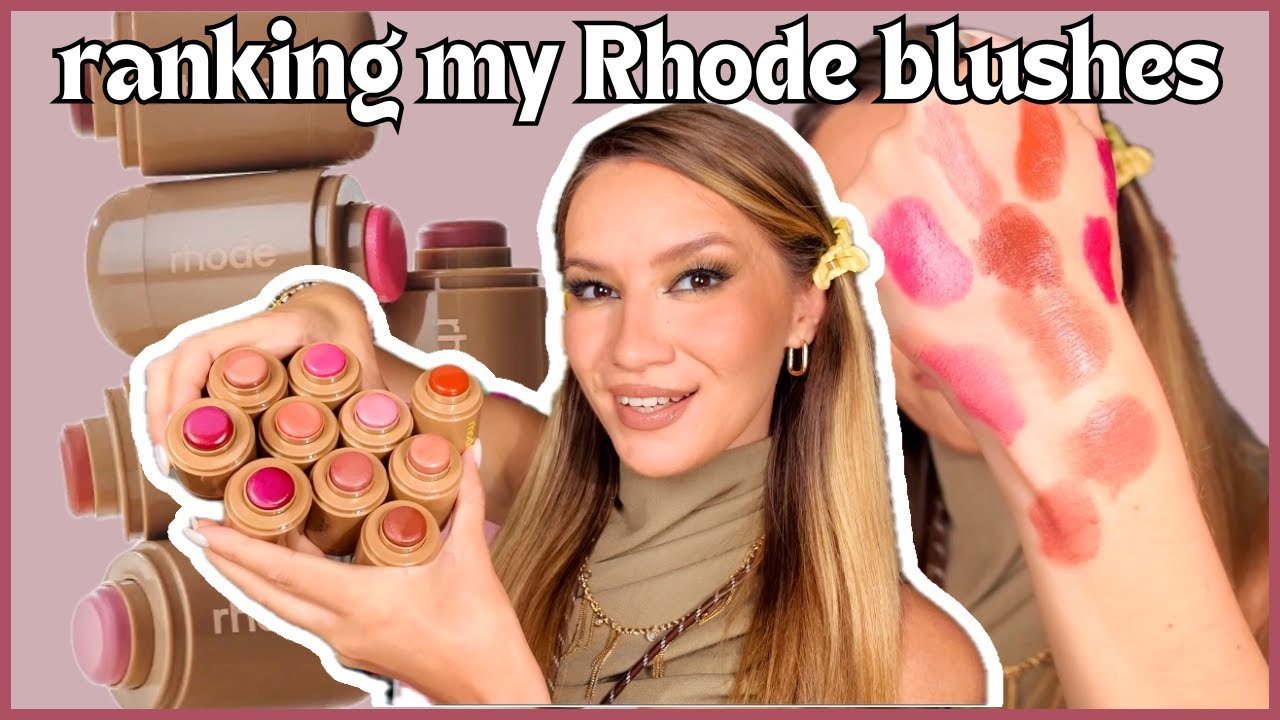 ranking my Rhode blushes | worth the hype?