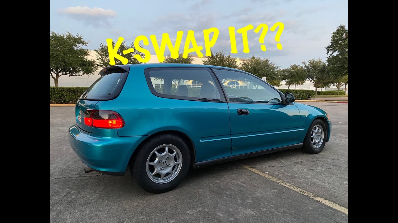 1992 Honda Civic EG VX Hatchback COMPLETE Brake & Suspension Rebuild & Prep For K-Swap! Vtec Killer