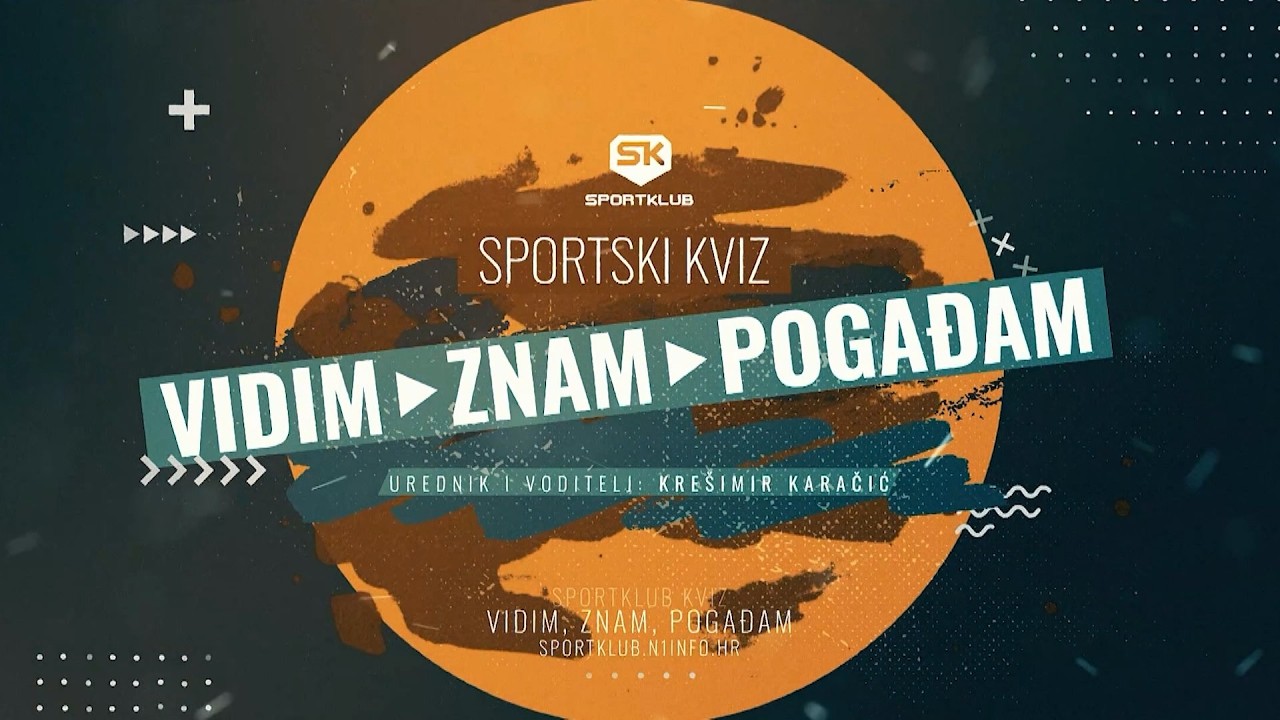 KVIZ -VIDIM, ZNAM, POGAĐAM, IZDANJE S HRVATSKIM SPORTAŠIMA I GLEDATELJIMA, S1, EP8ProsinečkivsBambić