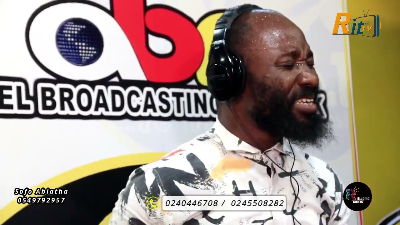 Sofo Abiatha, heartfelt worship ministration On Angle FM Ksi. with Broda Sammy. Anointed Worshiper
