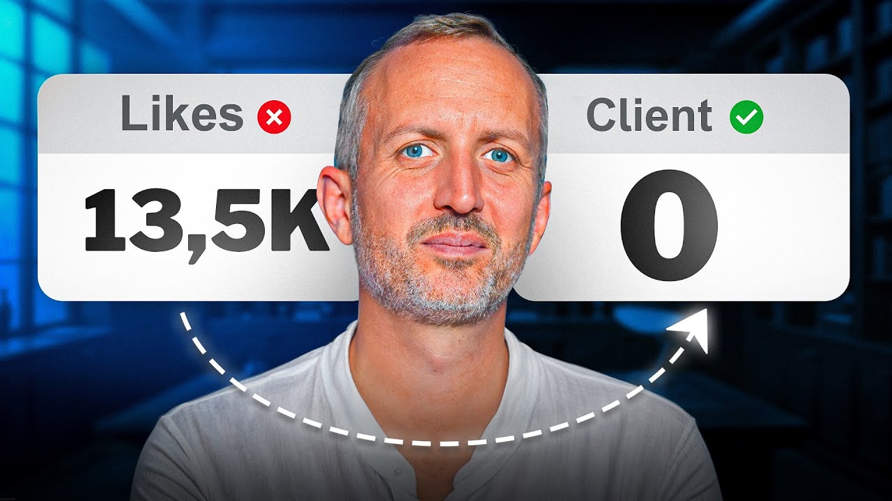 Tu as des likes, mais pas de clients (voici pourquoi)