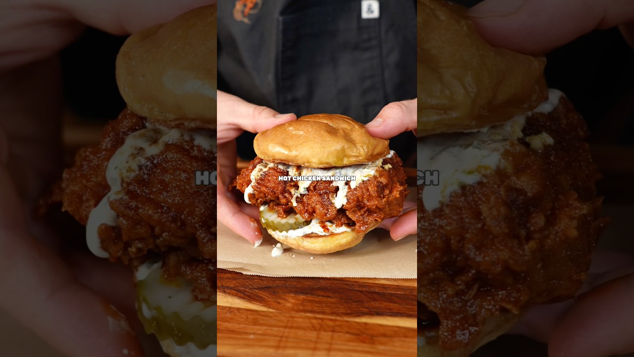Оцените горячий куриный сэндвич &laquo;Нэшвилл&raquo; 🔥
