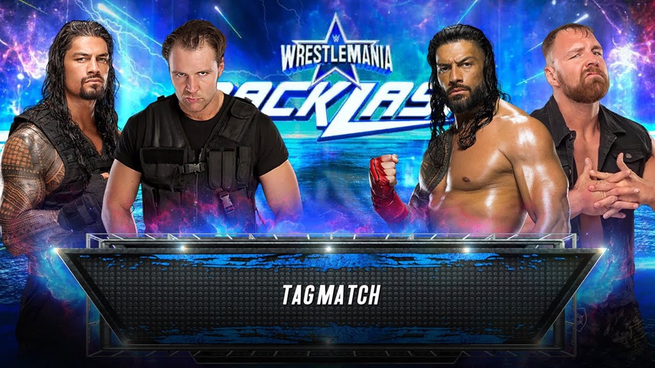 The SHIELD Roman Reigns & Dean Ambrose VS Roman Reigns & Jon Moxley | WWE 2K23