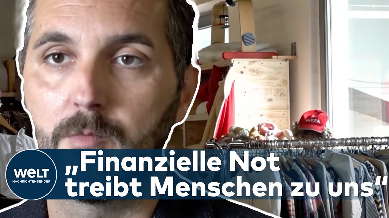 ARMUT IN DEUTSCHLAND: Immer mehr Einkäufe bei Kleiderkammern – Angebot wird knapp