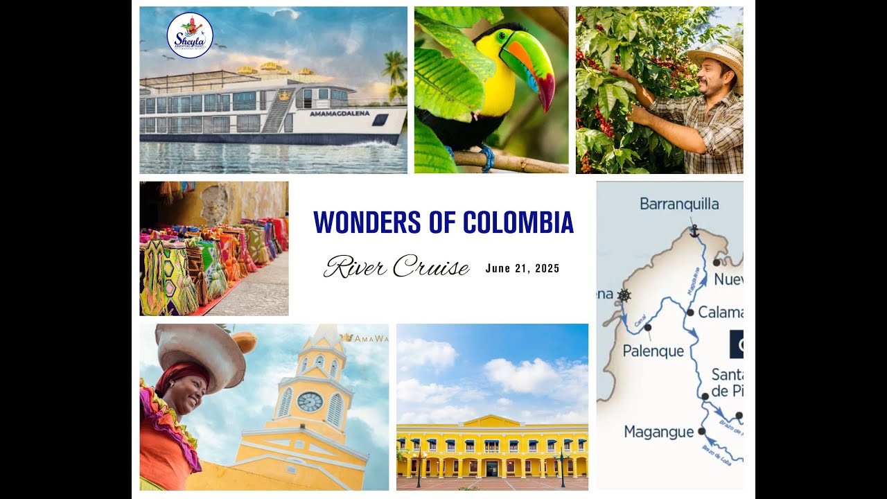 Discover the Wonders of Colombia: A Journey on the Magdalena River with AmaWaterways