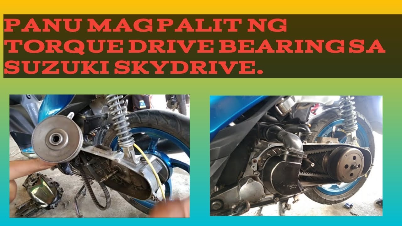 SUZUKI SKYDRIVE TORQUE DRIVE REPLACING BEARING part1.