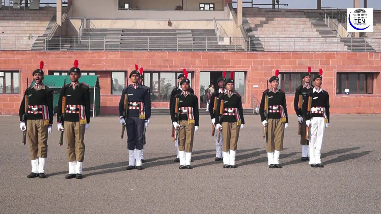 National Cadet Corps Training for Republic Day Camp -2019 | Gautam Buddha University