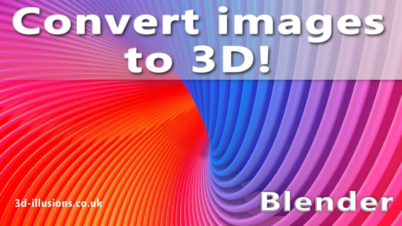 Используйте Blender для преобразования изображений в модели для 3D-печати!