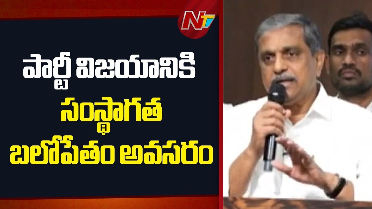 ఓటర్ల జాబితా సవరణపై అప్రమత్తంగా ఉండాలి - Sajjala Ramakrishna Reddy | NTV Telugu