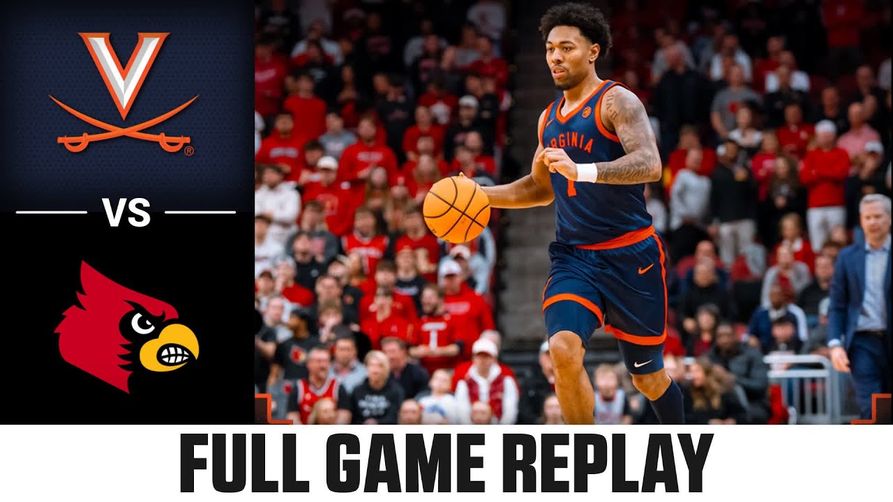 Virginia vs. Louisville Full Game Replay | 2025-26 ACC Men's Basketball