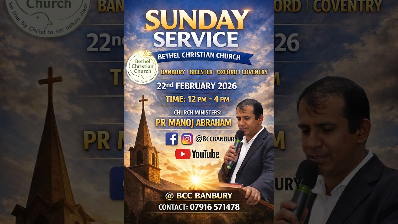 Sunday Service | Bethel Christian Church | BCC Banbury | 22 - 02- 2026