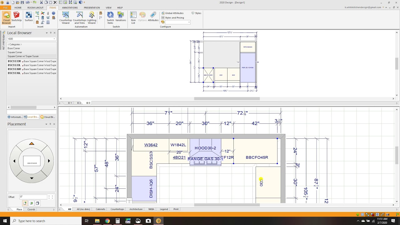 2020 Design - Working with corner cabinets