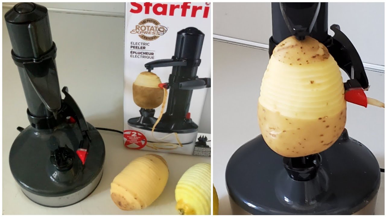 Starfrit Rotato Express Electric Peeler Review and Demonstration