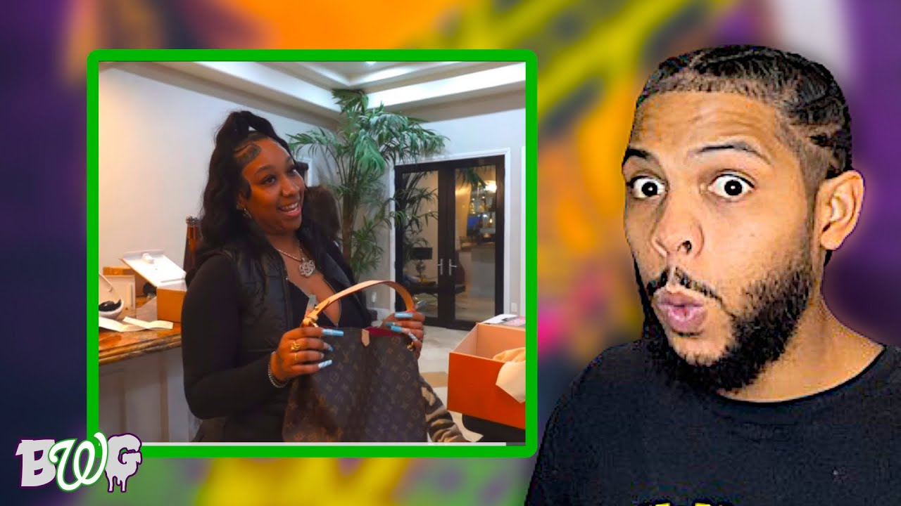 CJ So Cool Girlfriend LEXI Gets JEALOUS he Bought NIKEE PRP a LOUIS VUITTON BAG for Christmas