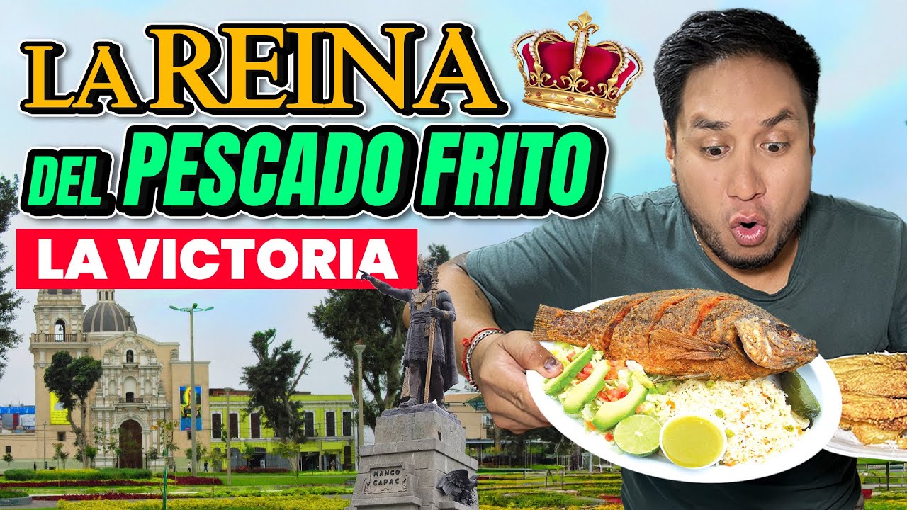 🇵🇪EL MEJOR PESCADO FRITO DE LA VICTORIA || La tía Elenita haciendo de la suyas🇵🇪