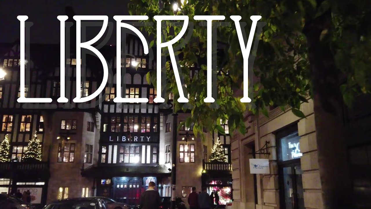 [LONDON WALKING TOUR] Рождественский свет улица Карнаби 2019