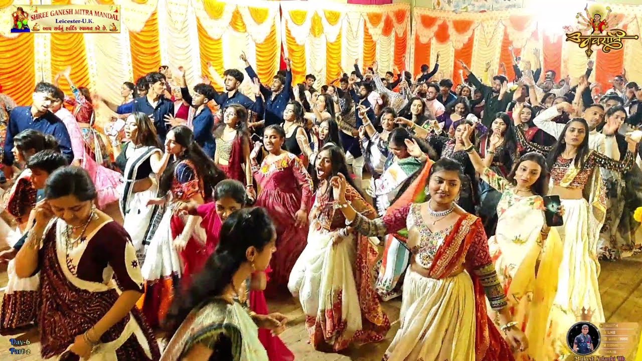 Shree Ganesh Mitra Mandal #Day-6 #Part-2 #Leicester Navratri Mahotsav2025 #Navratri #MukeshSolankiUk