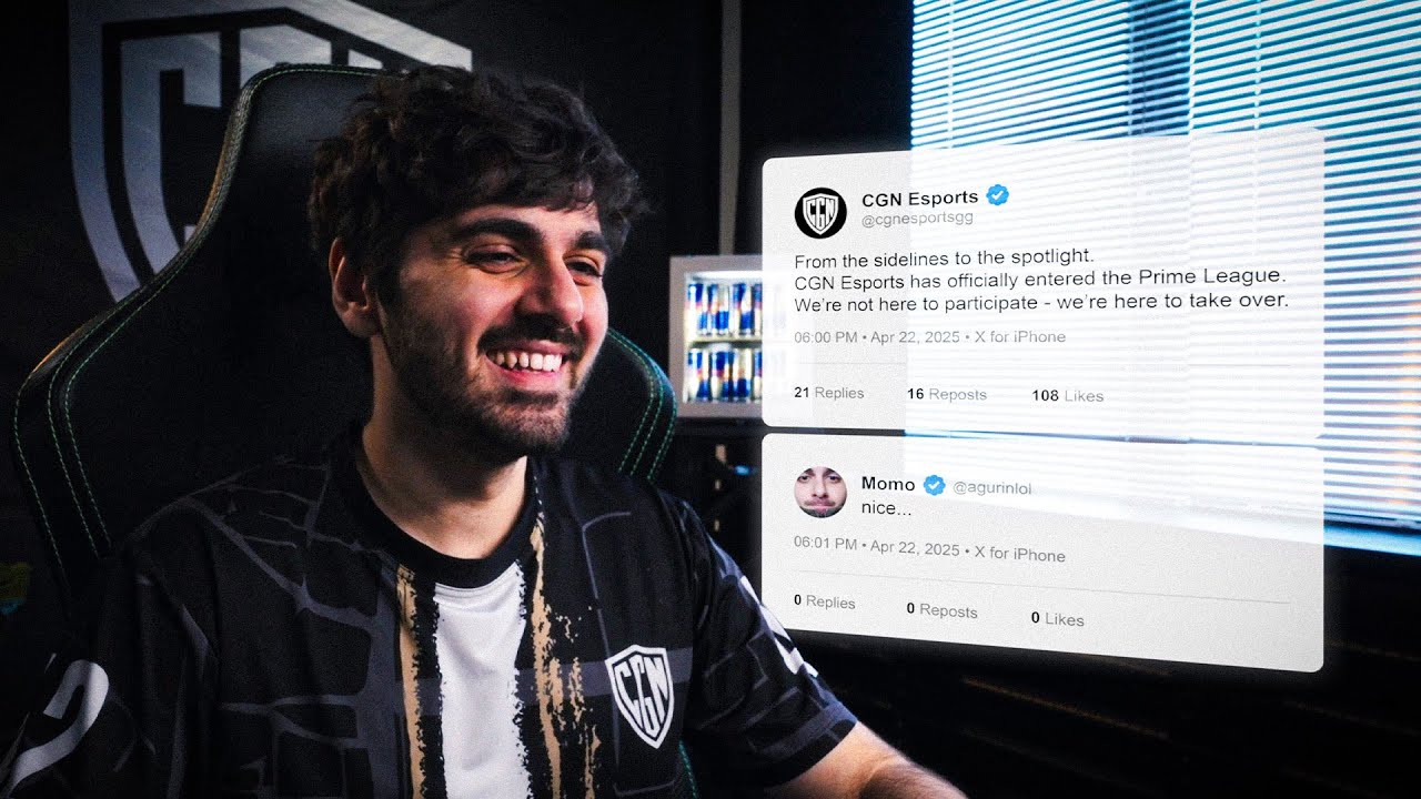 AGURIN x CGN ESPORTS - A New Era in the Prime League