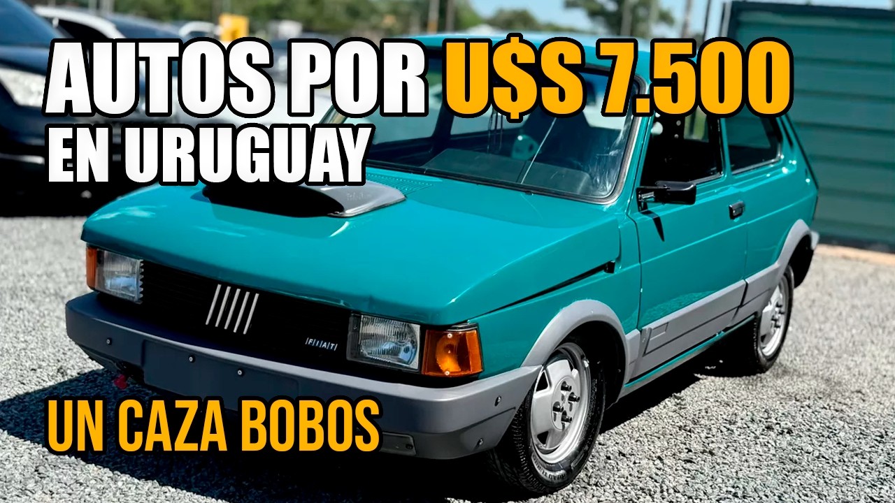 LOS MEJORES AUTOS USADOS POR $7500 EN URUGUAY | OPCIONES DE COCHES, CARROS BARATOS Y SORPRENDENTES