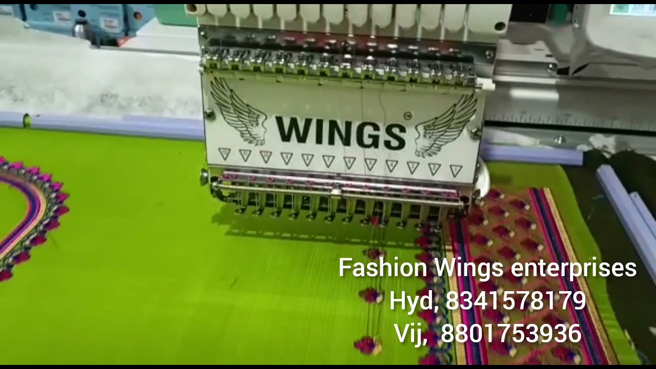 computer embroidery machine#