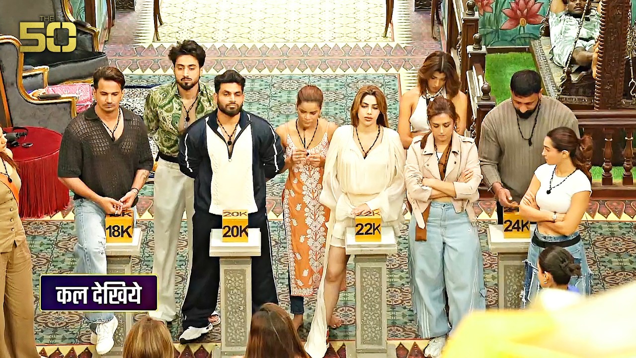 The 50 PROMO | Vanshaj FIGHT Karan & Ridhima | Kaunse 4 Players Hai Jo The 50 Ke SONA Hai?