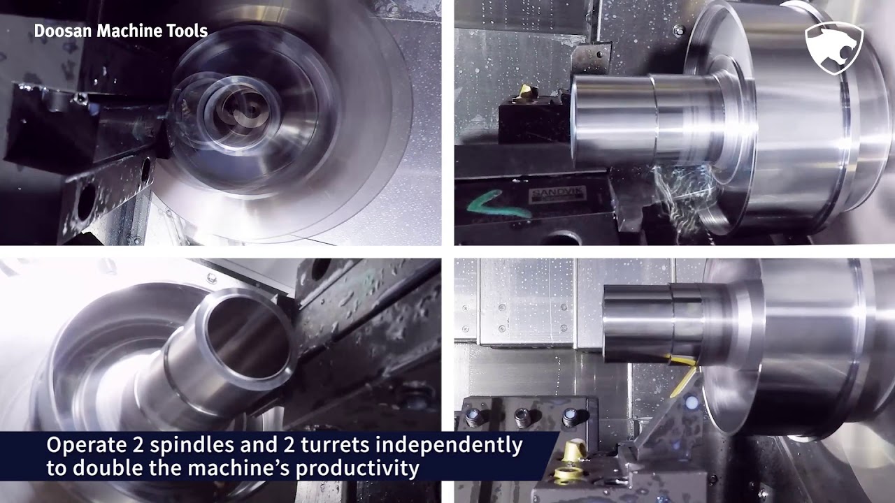 PUMA TT1800SY_Aerospace_Engine Connector_Doosan Machine Tools 두산공작기계