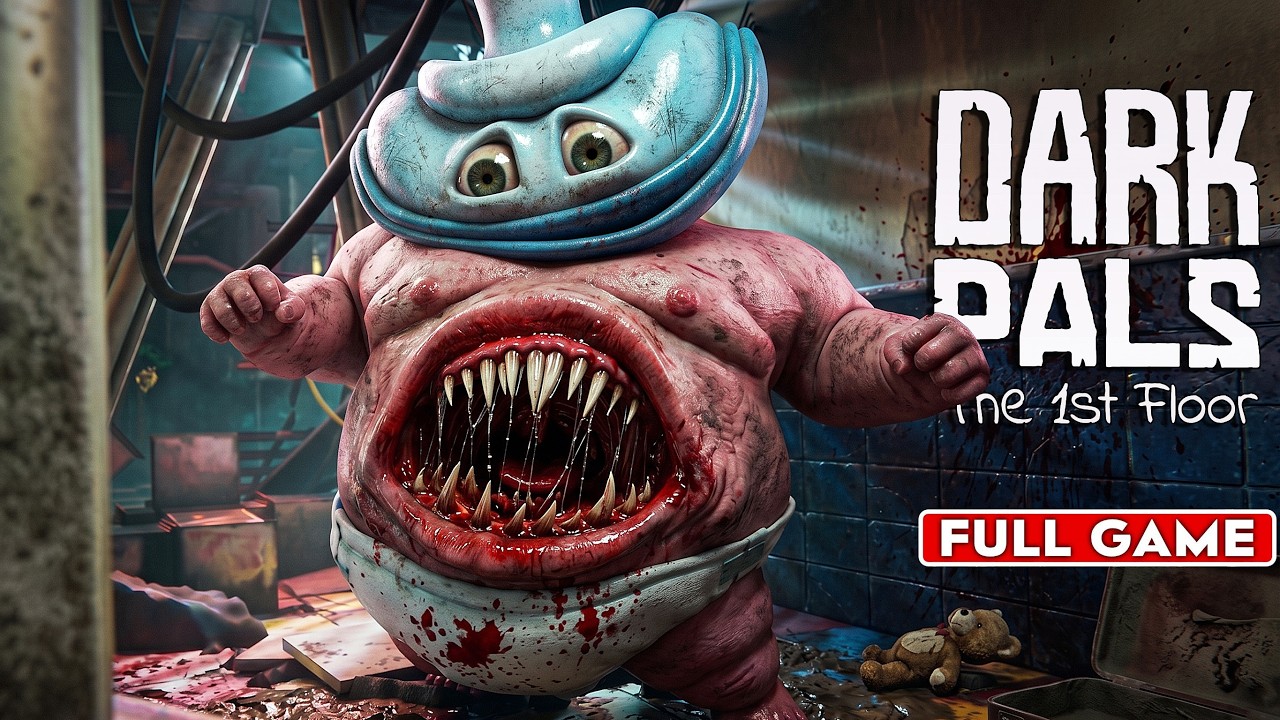 DARK PALS : THE FIRST FLOOR  | Gameplay Walkthrough Part 1 FULL GAME | [ 4K 60FPS ] No Commentary