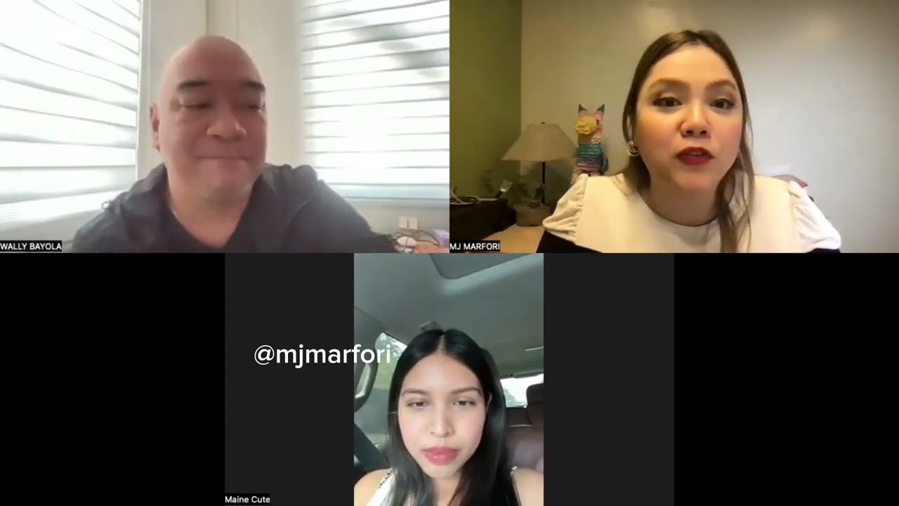 WALLY BAYOLA AT MAINE MENDOZA GINIIT NA HINDI SILA NAPILITAN SUMAMA SA TVJ!