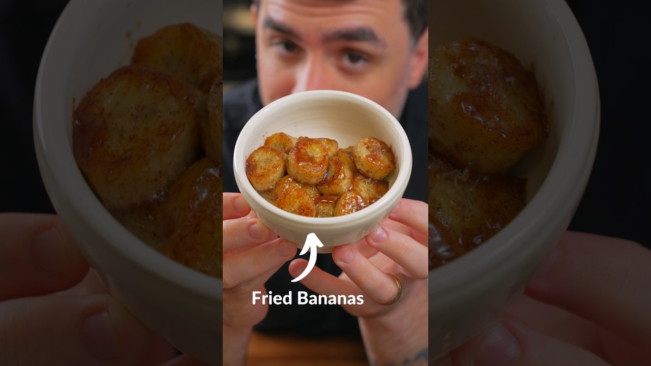Fried Bananas! #friedbananas #easydessert #dessertrecipe