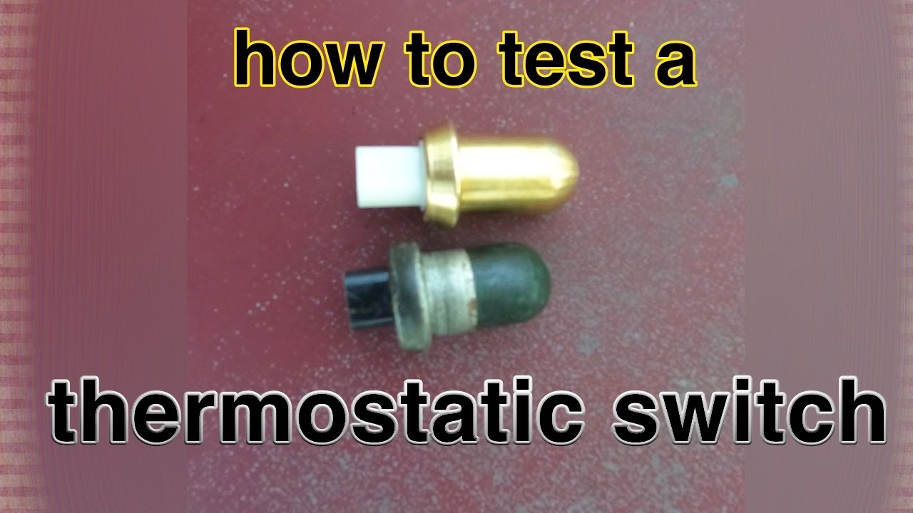 how to TEST a thermostatic switch on a MGB