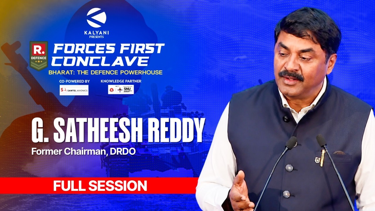 Former DRDO Chairman G Satheesh Reddy At R Defence Forces First Conclave 2026 | From Lab To Launch