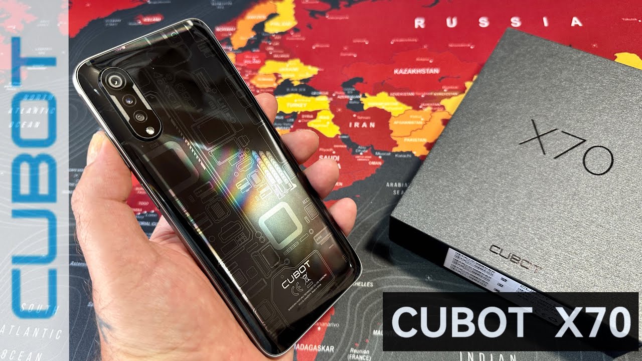 CUBOT X70 Tech Black - Unboxing and Hands-On