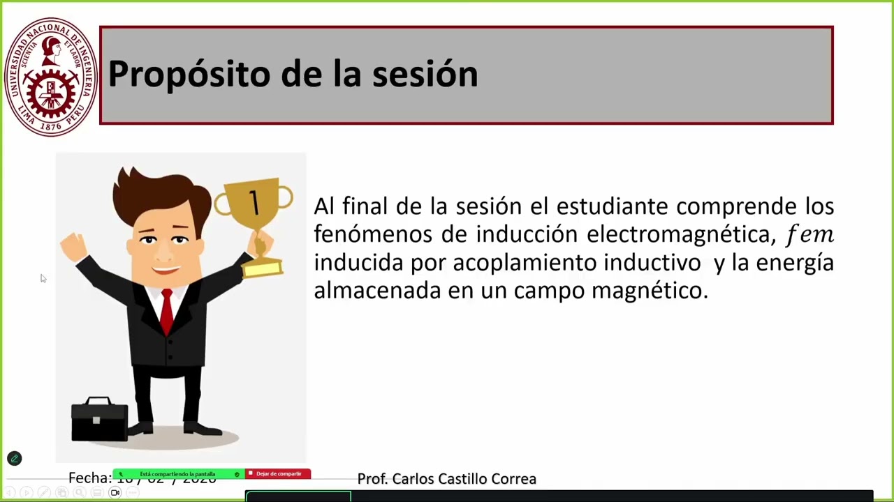 CLASE 13 - FUNDAMENTOS DE ELECTRICIDAD Y MAGNETISMO - CASTILLO